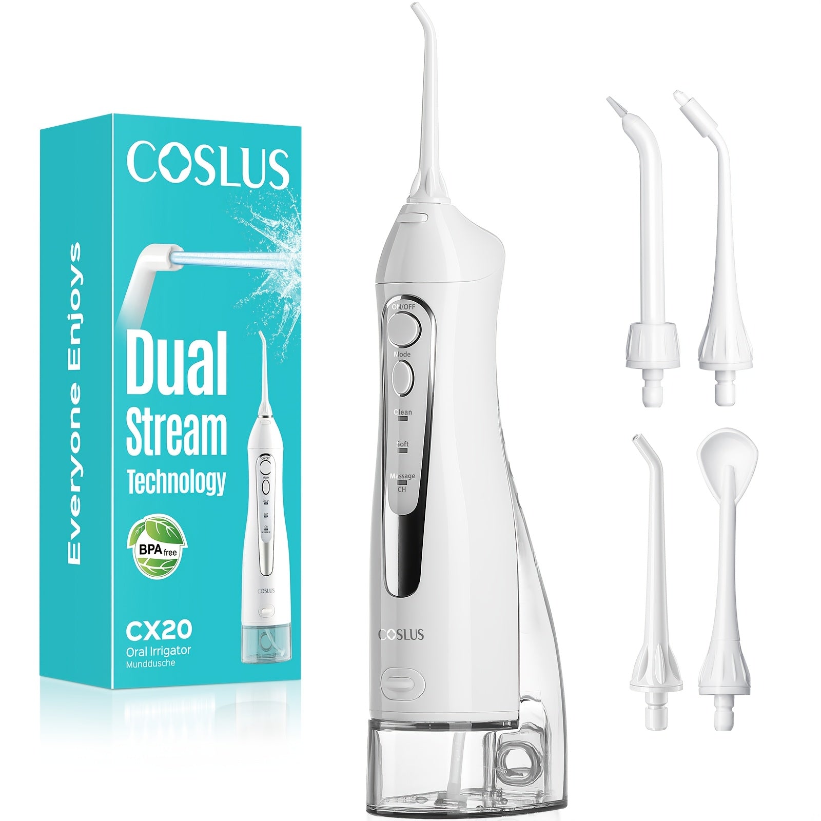 SparkSmile™️ Cordless Water Dental Flosser