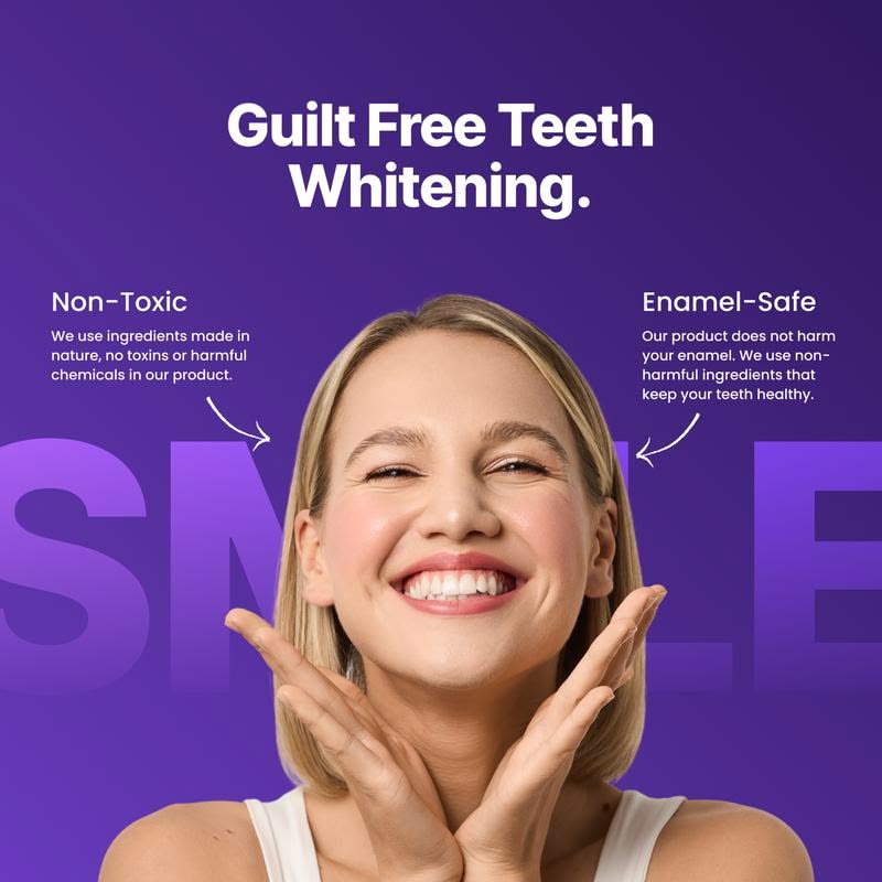 SparkSmile™️ Gentle Purple Teeth Strips